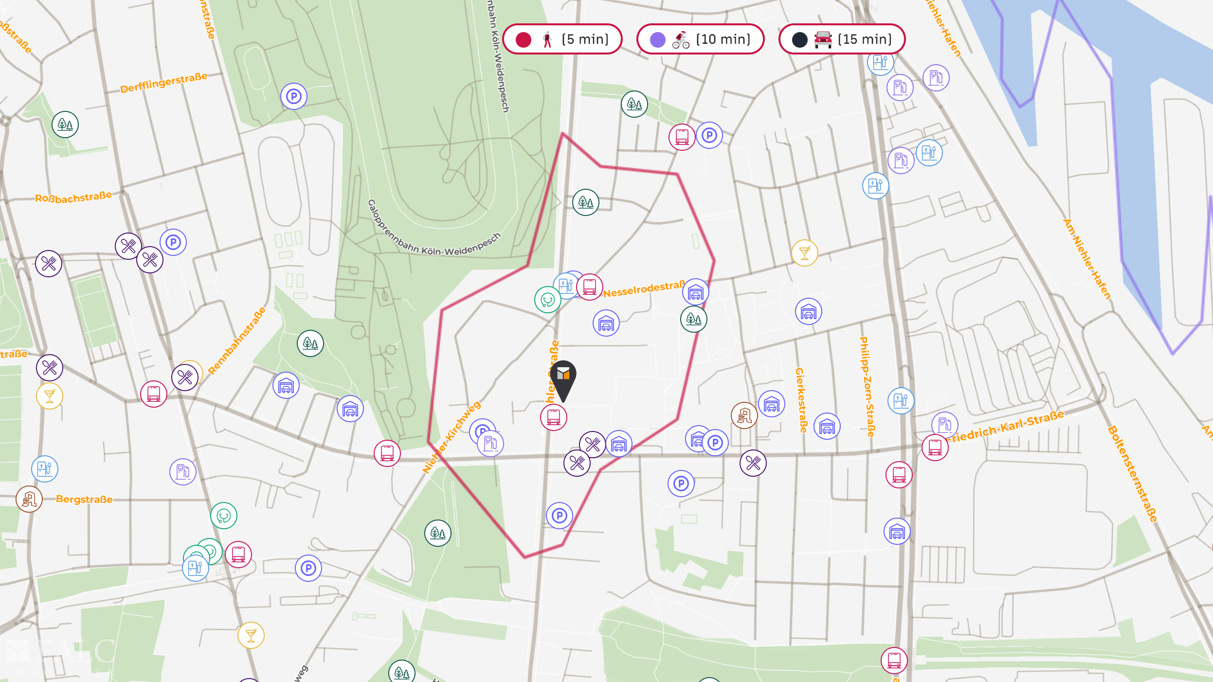 Lageplan 